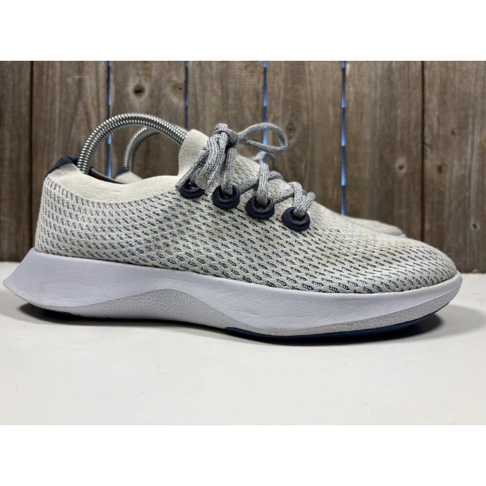 Allbirds Tree Dashers TD Running Shoes Women’s Size 8.5 Blue White